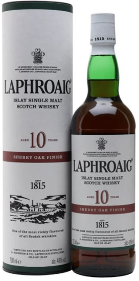 Image sur Laphroaig 10 Years Sherry Oak Finish 48° 0.7L